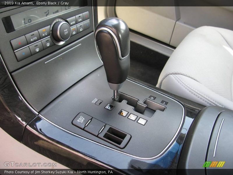 Ebony Black / Gray 2009 Kia Amanti