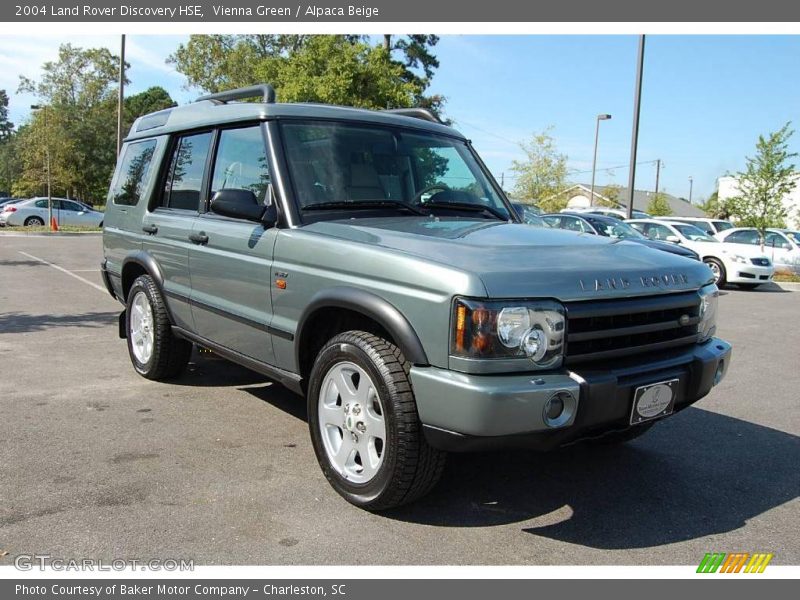 Vienna Green / Alpaca Beige 2004 Land Rover Discovery HSE