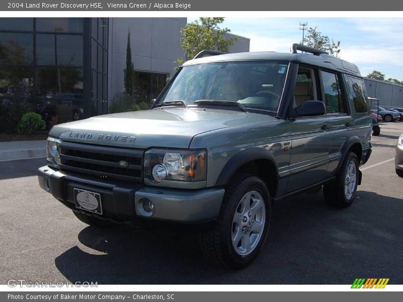 Vienna Green / Alpaca Beige 2004 Land Rover Discovery HSE