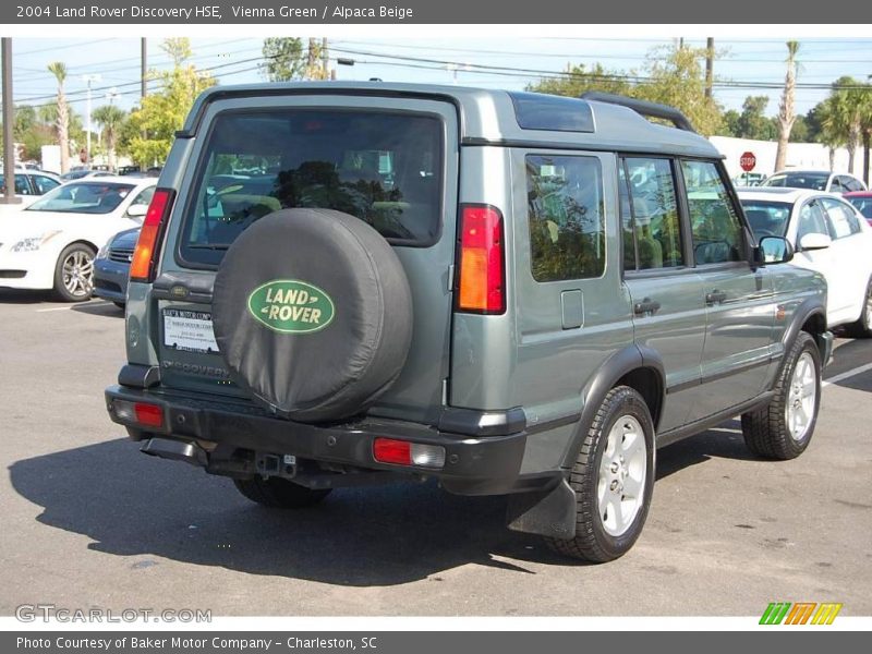 Vienna Green / Alpaca Beige 2004 Land Rover Discovery HSE