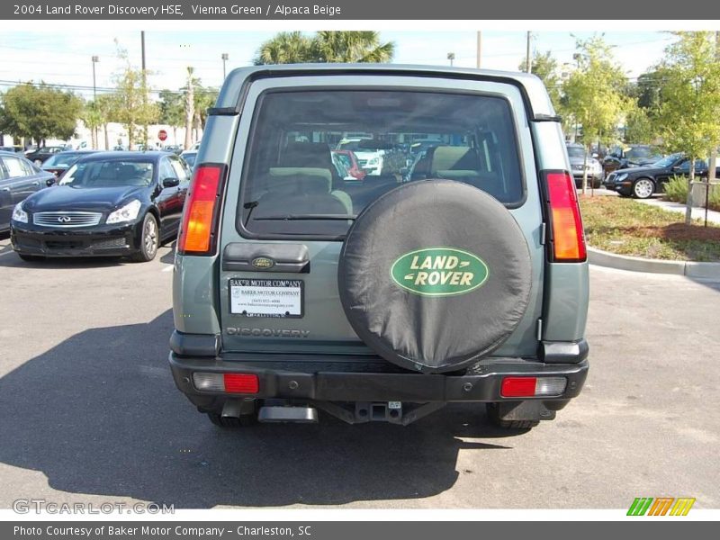 Vienna Green / Alpaca Beige 2004 Land Rover Discovery HSE