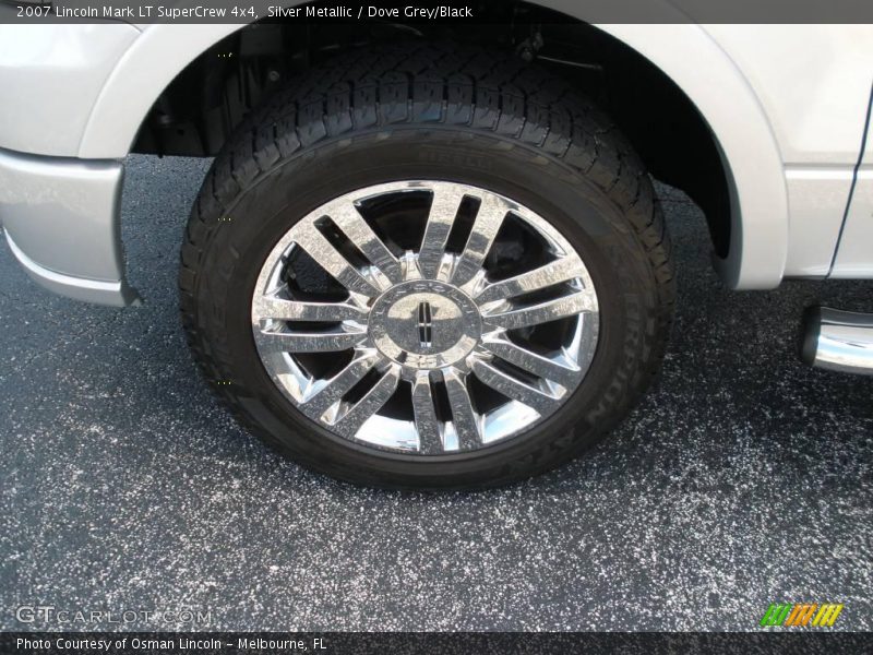 Silver Metallic / Dove Grey/Black 2007 Lincoln Mark LT SuperCrew 4x4