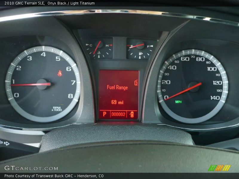 Onyx Black / Light Titanium 2010 GMC Terrain SLE