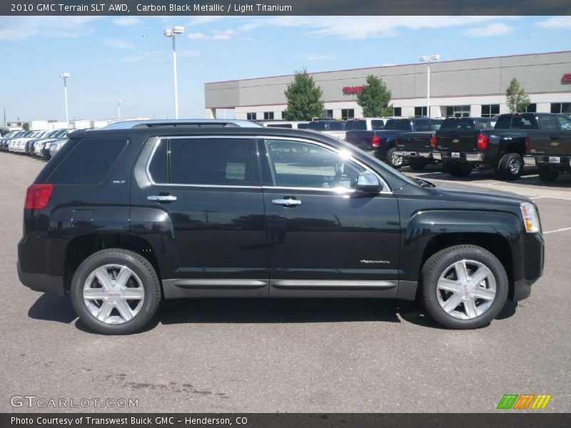 Carbon Black Metallic / Light Titanium 2010 GMC Terrain SLT AWD