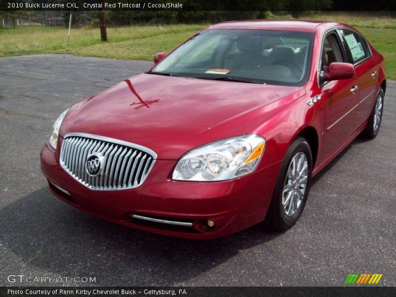 Crystal Red Tintcoat / Cocoa/Shale 2010 Buick Lucerne CXL