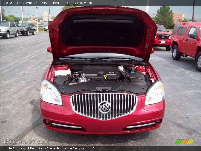 Crystal Red Tintcoat / Cocoa/Shale 2010 Buick Lucerne CXL