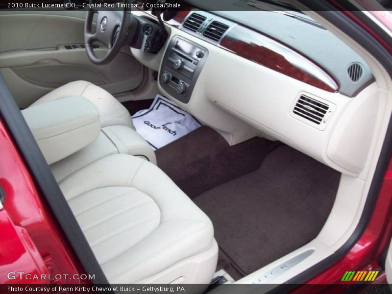 Crystal Red Tintcoat / Cocoa/Shale 2010 Buick Lucerne CXL