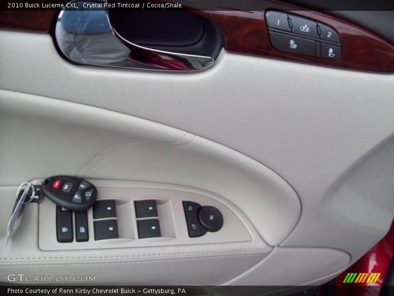 Crystal Red Tintcoat / Cocoa/Shale 2010 Buick Lucerne CXL