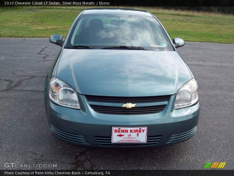 Silver Moss Metallic / Ebony 2010 Chevrolet Cobalt LT Sedan