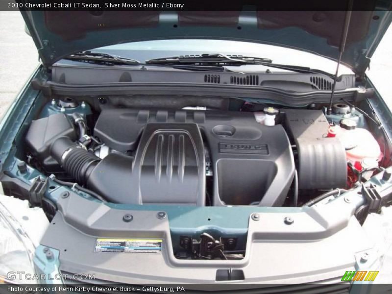 Silver Moss Metallic / Ebony 2010 Chevrolet Cobalt LT Sedan