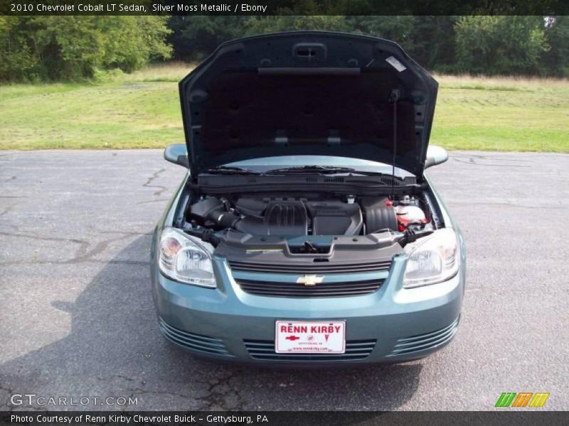 Silver Moss Metallic / Ebony 2010 Chevrolet Cobalt LT Sedan