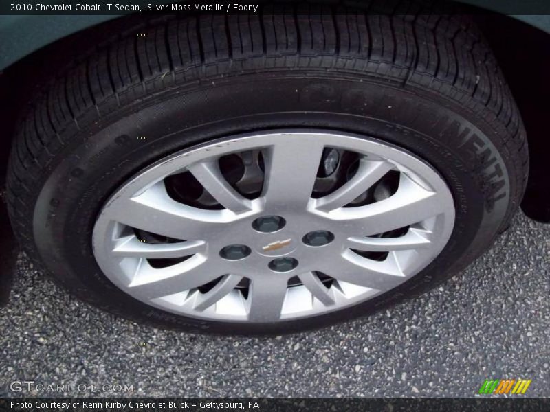 Silver Moss Metallic / Ebony 2010 Chevrolet Cobalt LT Sedan