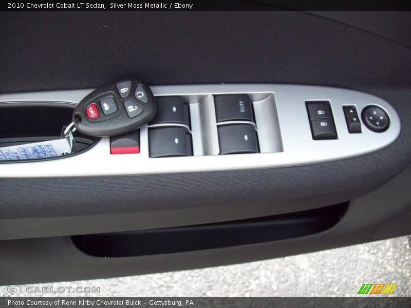 Silver Moss Metallic / Ebony 2010 Chevrolet Cobalt LT Sedan