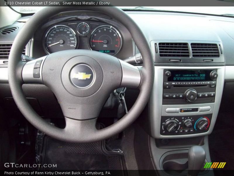 Silver Moss Metallic / Ebony 2010 Chevrolet Cobalt LT Sedan