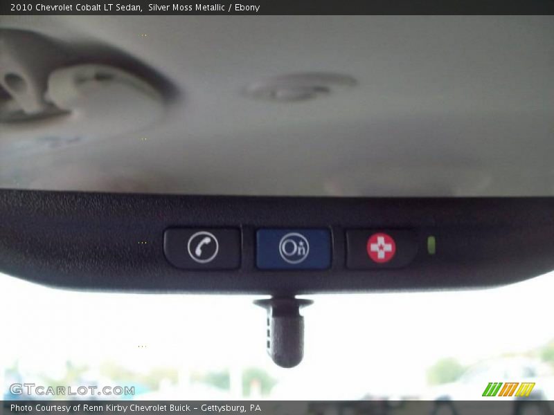Silver Moss Metallic / Ebony 2010 Chevrolet Cobalt LT Sedan