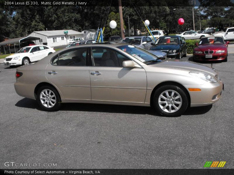 Mystic Gold Metallic / Ivory 2004 Lexus ES 330