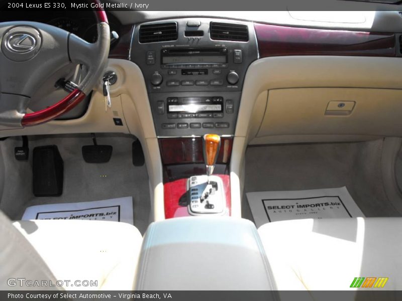 Mystic Gold Metallic / Ivory 2004 Lexus ES 330