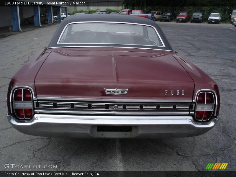Royal Maroon / Maroon 1968 Ford LTD Sedan