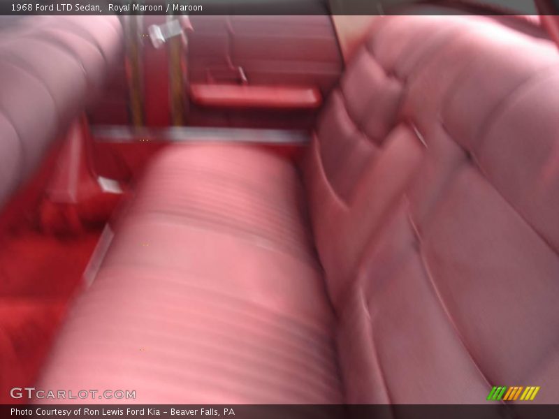 Royal Maroon / Maroon 1968 Ford LTD Sedan