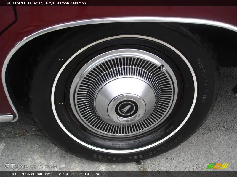 Royal Maroon / Maroon 1968 Ford LTD Sedan