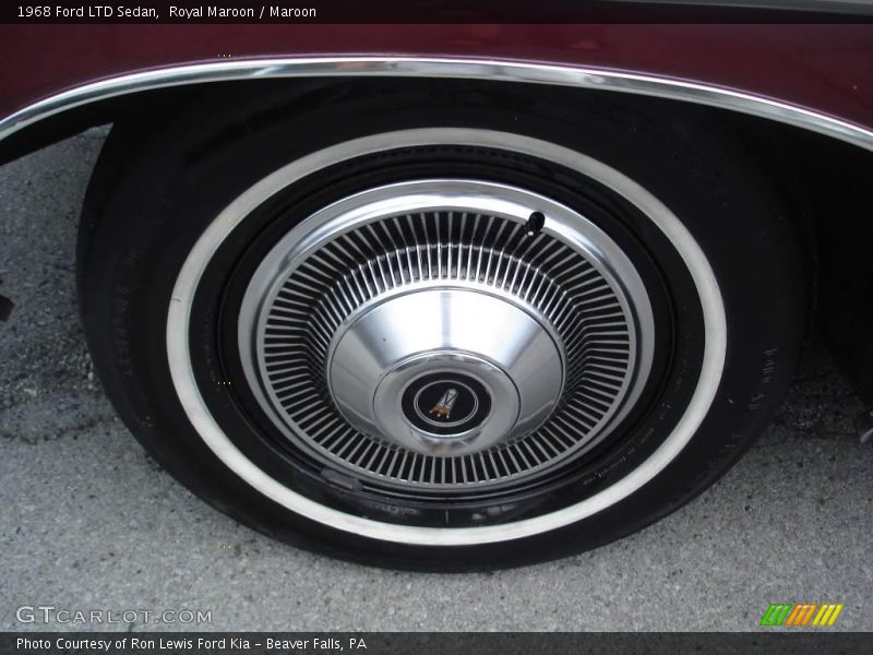 Royal Maroon / Maroon 1968 Ford LTD Sedan