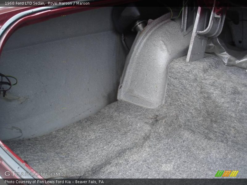 Royal Maroon / Maroon 1968 Ford LTD Sedan