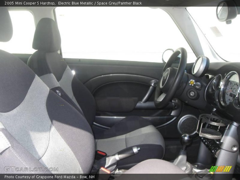 Electric Blue Metallic / Space Grey/Panther Black 2005 Mini Cooper S Hardtop