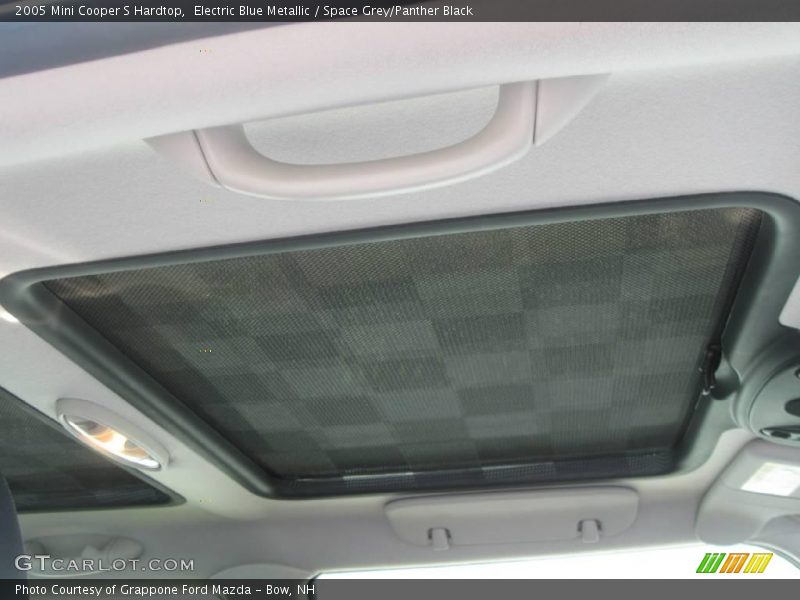 Electric Blue Metallic / Space Grey/Panther Black 2005 Mini Cooper S Hardtop