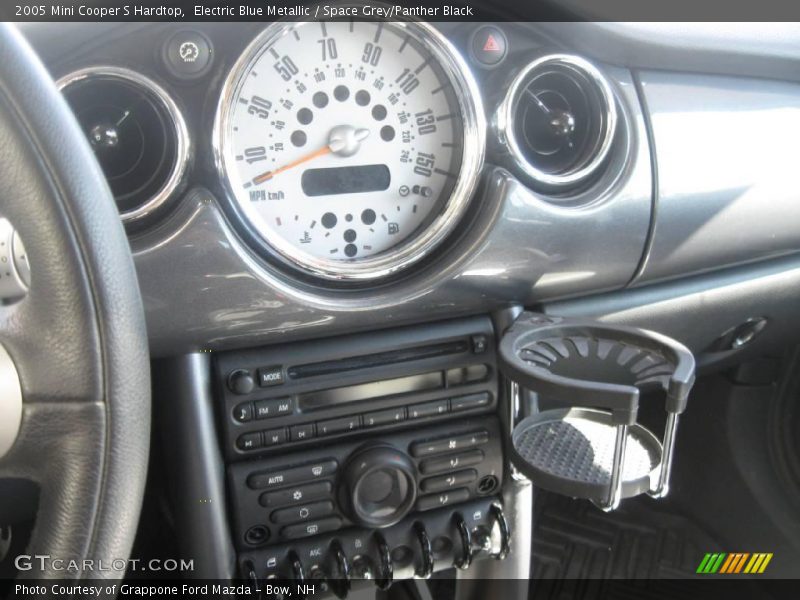 Electric Blue Metallic / Space Grey/Panther Black 2005 Mini Cooper S Hardtop