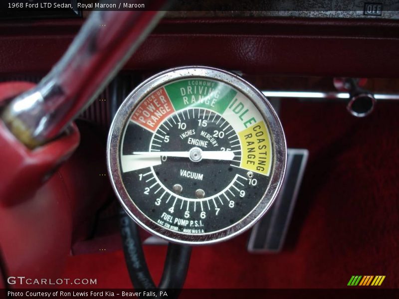 Royal Maroon / Maroon 1968 Ford LTD Sedan