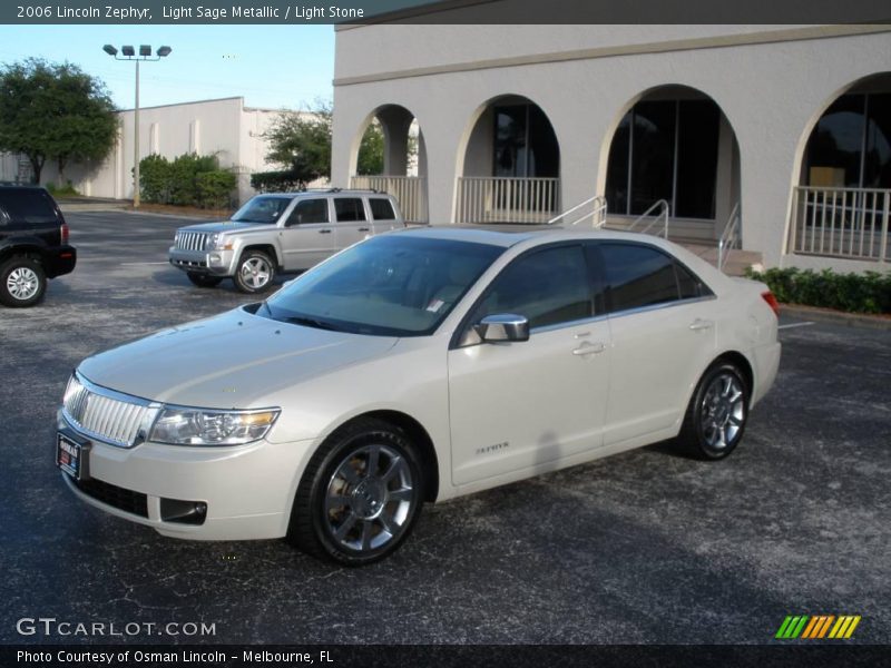 Light Sage Metallic / Light Stone 2006 Lincoln Zephyr