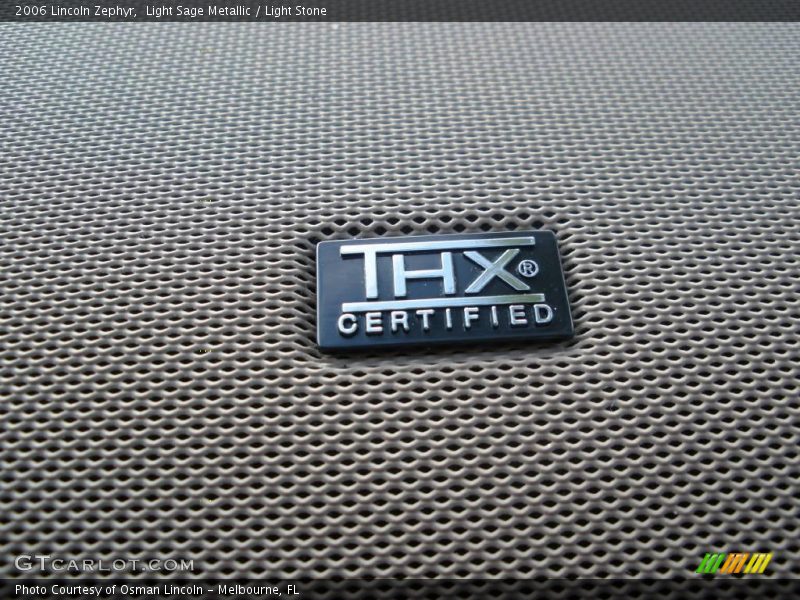 Light Sage Metallic / Light Stone 2006 Lincoln Zephyr