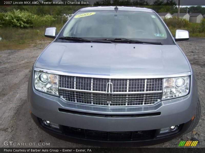 Pewter Metallic / Charcoal Black 2007 Lincoln MKX AWD