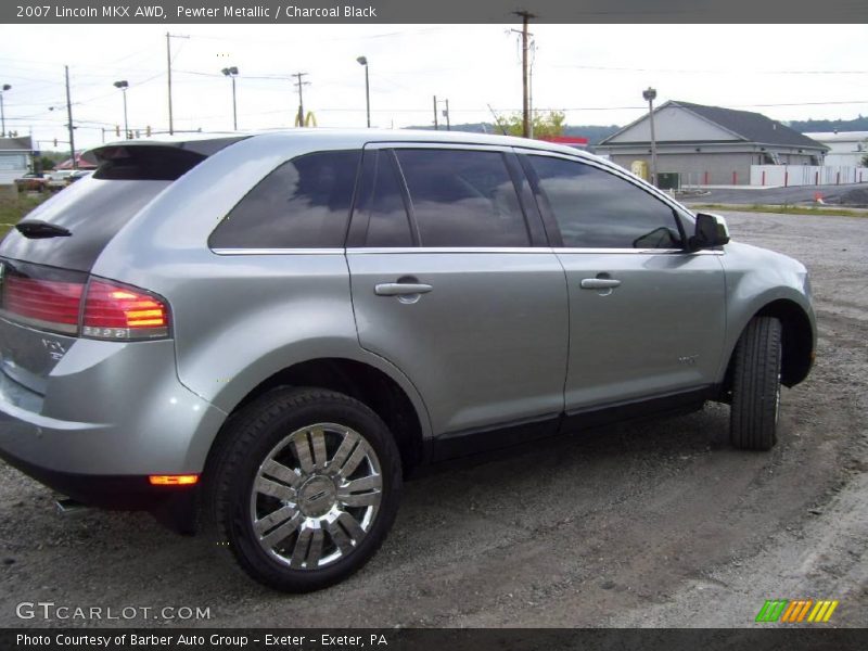 Pewter Metallic / Charcoal Black 2007 Lincoln MKX AWD