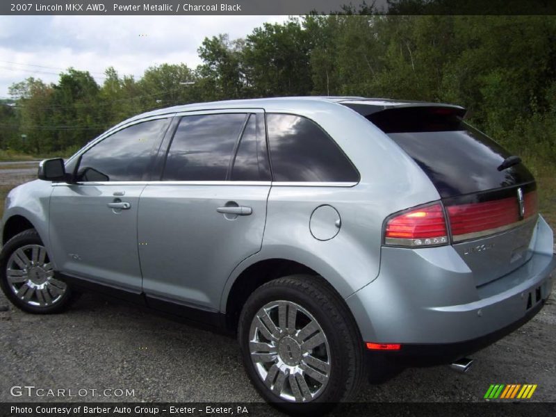 Pewter Metallic / Charcoal Black 2007 Lincoln MKX AWD