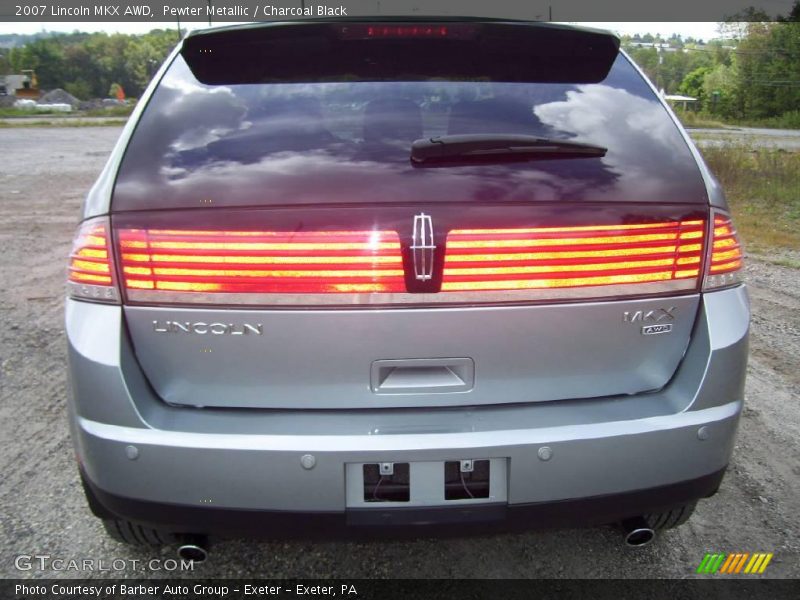 Pewter Metallic / Charcoal Black 2007 Lincoln MKX AWD