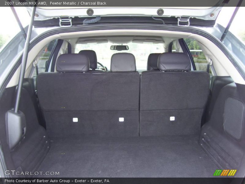 Pewter Metallic / Charcoal Black 2007 Lincoln MKX AWD