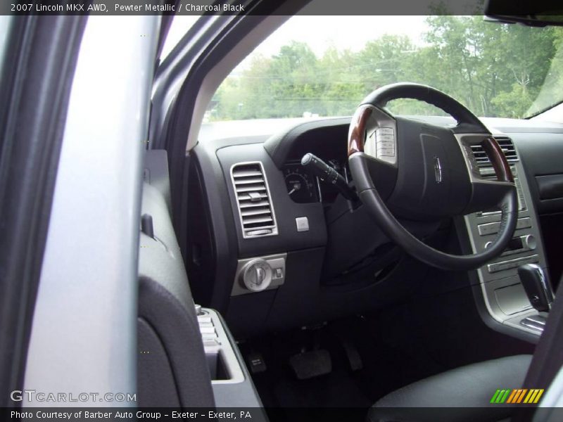 Pewter Metallic / Charcoal Black 2007 Lincoln MKX AWD