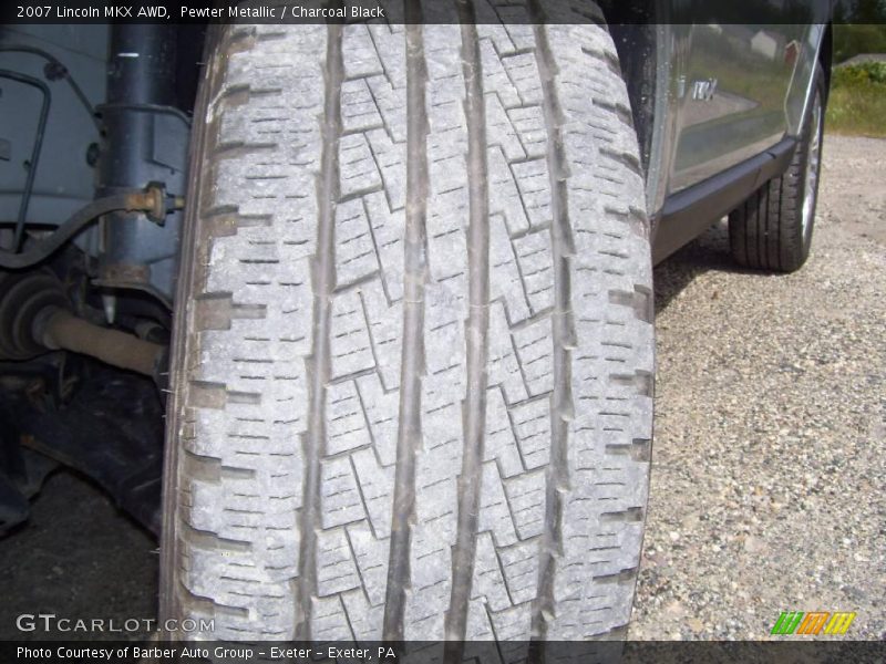 Pewter Metallic / Charcoal Black 2007 Lincoln MKX AWD