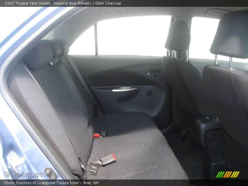 Nautical Blue Metallic / Dark Charcoal 2007 Toyota Yaris Sedan