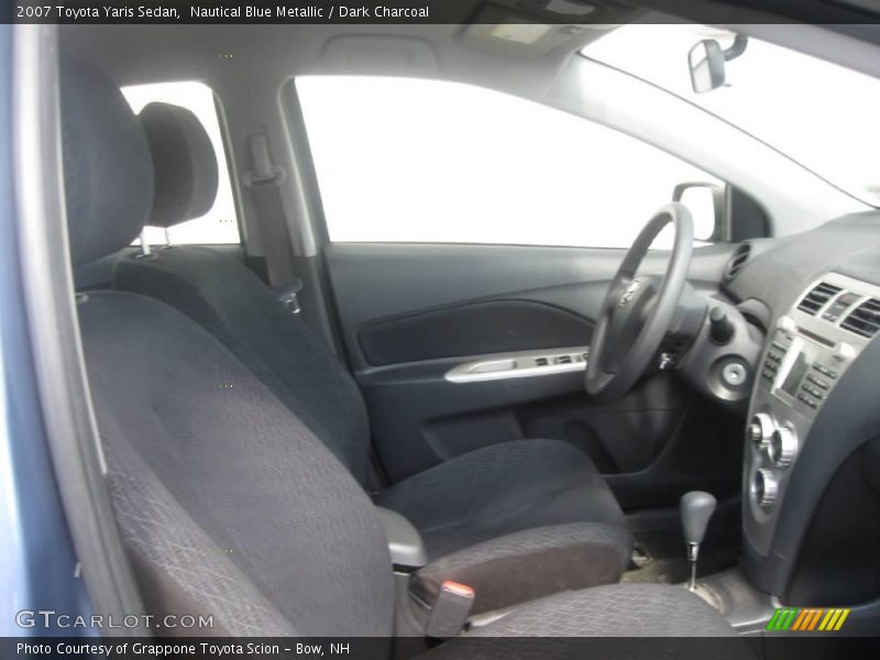 Nautical Blue Metallic / Dark Charcoal 2007 Toyota Yaris Sedan