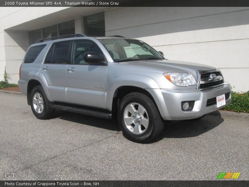 Titanium Metallic / Stone Gray 2008 Toyota 4Runner SR5 4x4