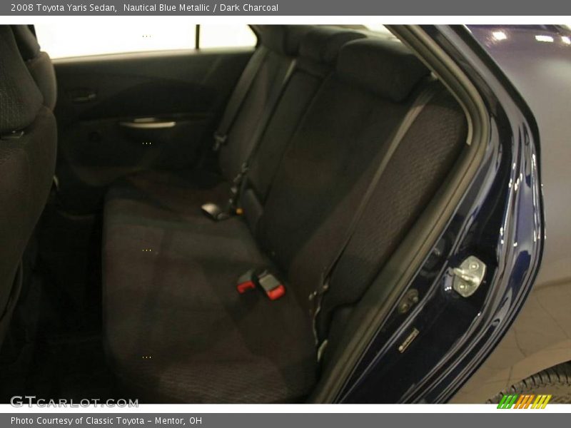 Nautical Blue Metallic / Dark Charcoal 2008 Toyota Yaris Sedan