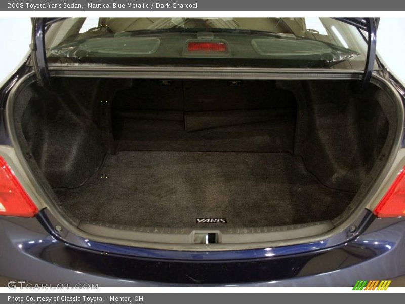 Nautical Blue Metallic / Dark Charcoal 2008 Toyota Yaris Sedan