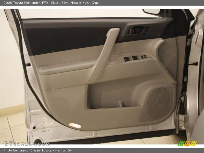 Classic Silver Metallic / Ash Gray 2008 Toyota Highlander 4WD
