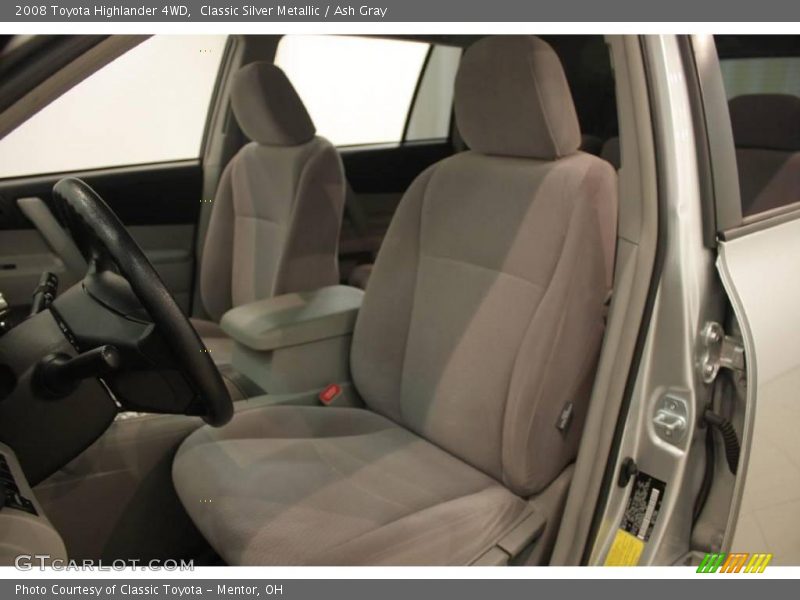 Classic Silver Metallic / Ash Gray 2008 Toyota Highlander 4WD