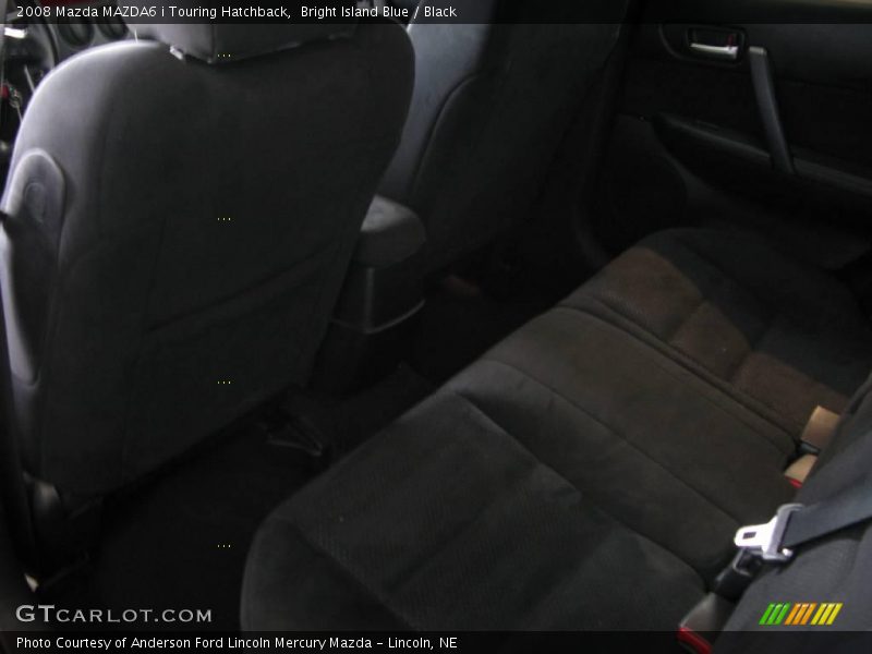 Bright Island Blue / Black 2008 Mazda MAZDA6 i Touring Hatchback