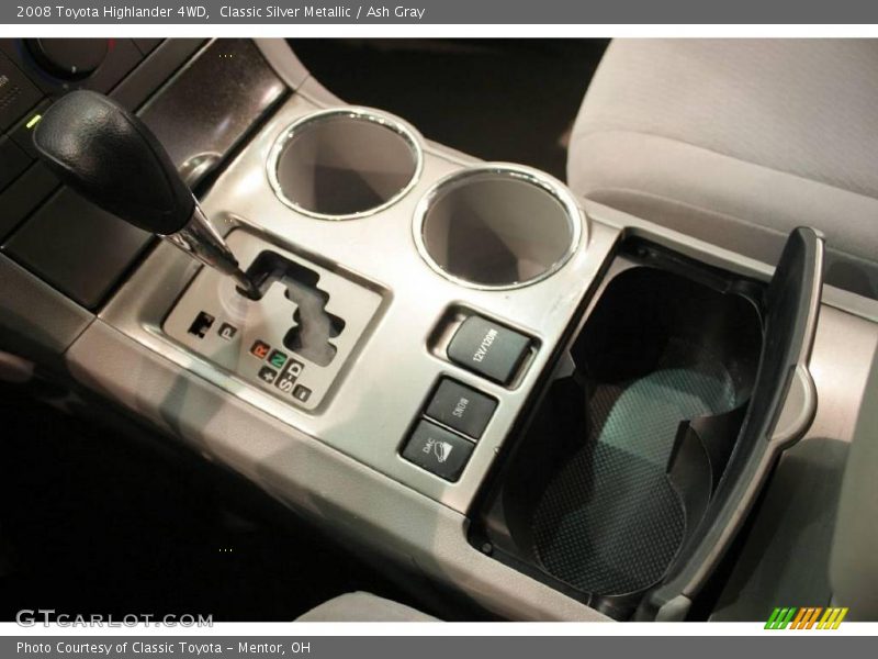 Classic Silver Metallic / Ash Gray 2008 Toyota Highlander 4WD