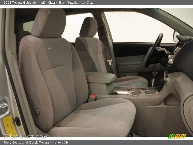 Classic Silver Metallic / Ash Gray 2008 Toyota Highlander 4WD