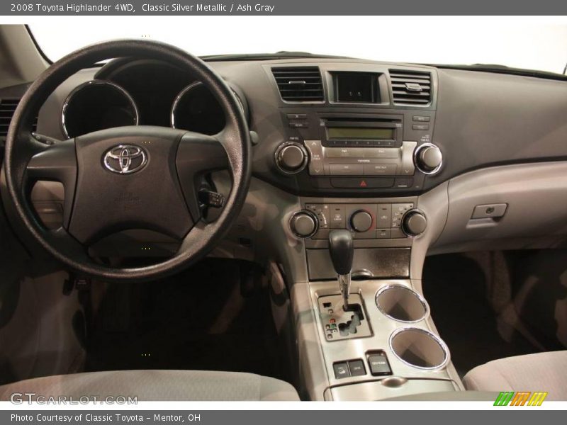 Classic Silver Metallic / Ash Gray 2008 Toyota Highlander 4WD